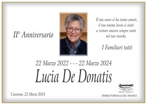 LUCIA DE DONATIS