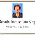 ROSARIA IMMACOLATA SERGI